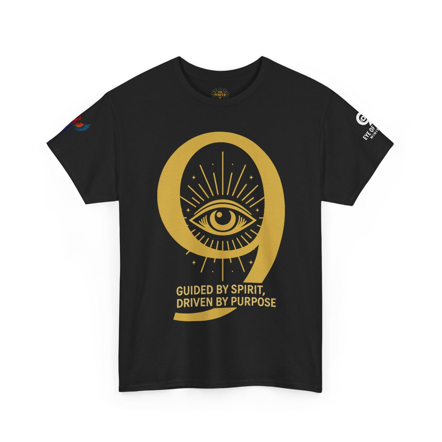 "Guided By Spirit" heavy cotton tee