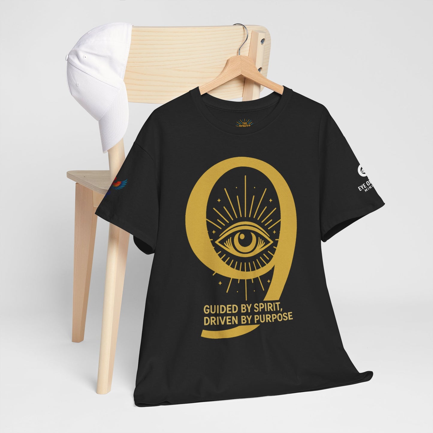 "Guided By Spirit" heavy cotton tee
