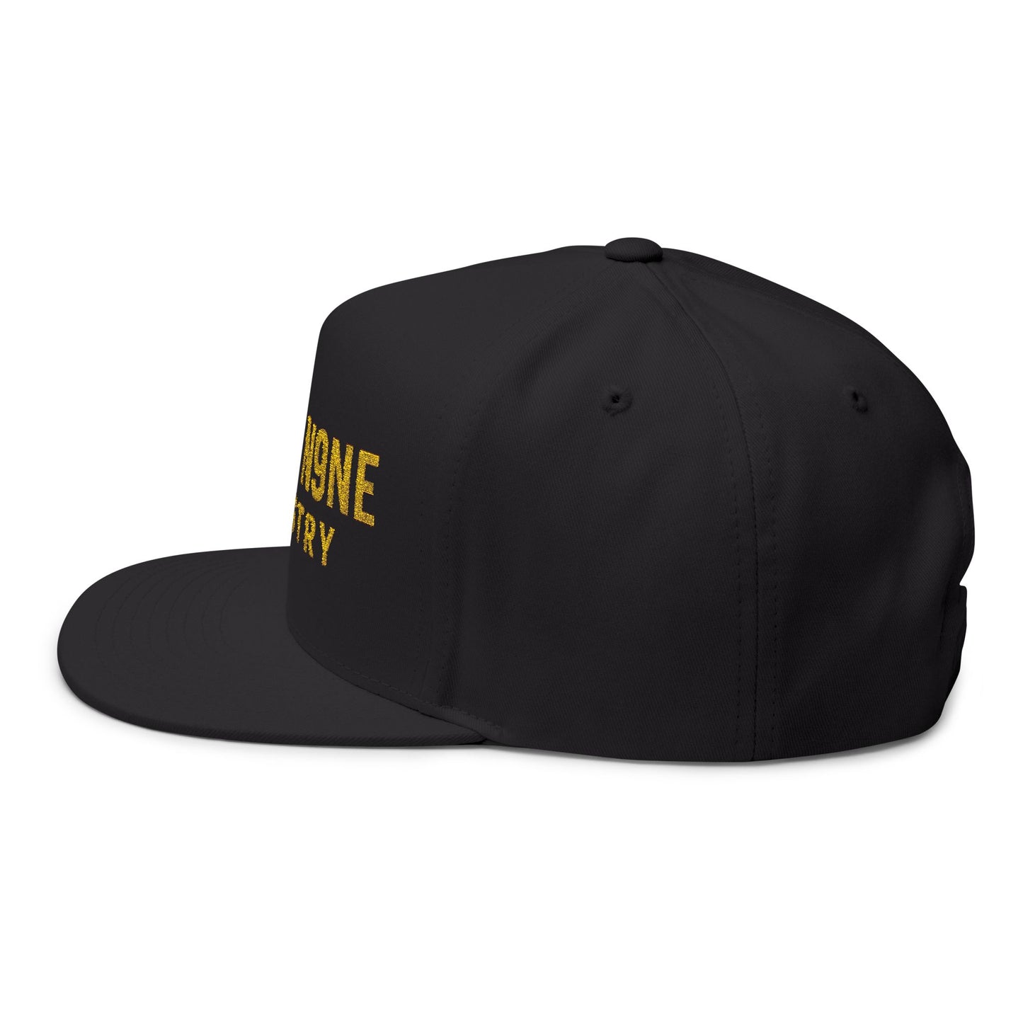 Flat Bill Cap (Embroidery)